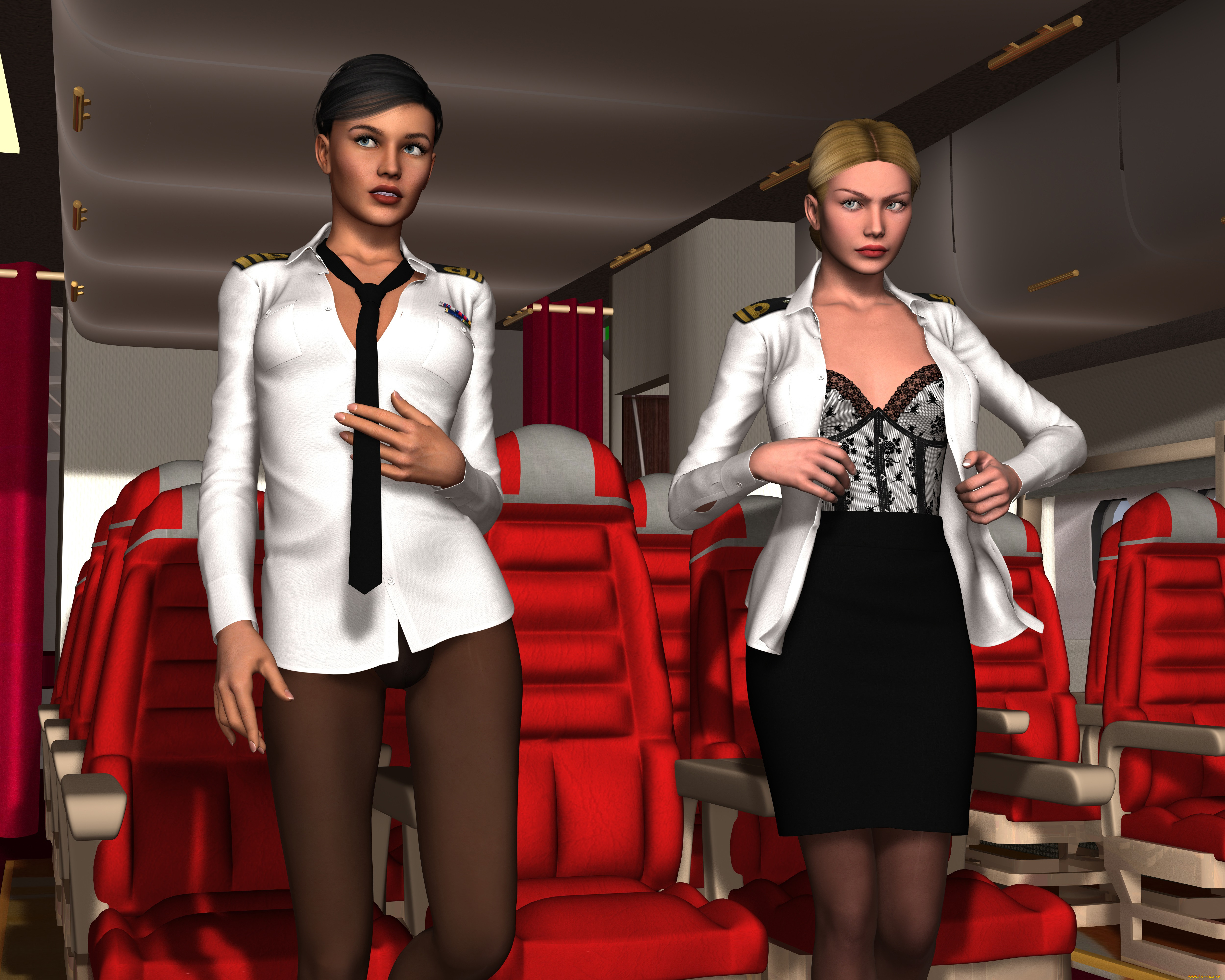 stewardesses, 3 ,  , fantasy, , 